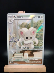 Cinccino - Pokémon TCG Black Bolt Illustration Rare Pokemon Karte 153/086 - Bild 1 von 2
