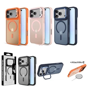 For iPhone 17 Pro Max Magnetic Case Magsafe Compatible e with Kickstand - Picture 1 of 16