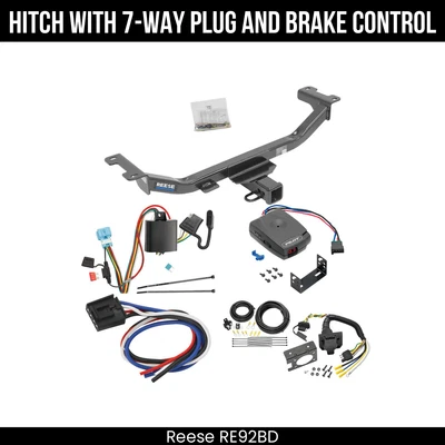 Control de freno de cableado Reese Tow PKG para receptor 10-12 Acura RDX 44695 2" clase 3 Foto 1 de 4