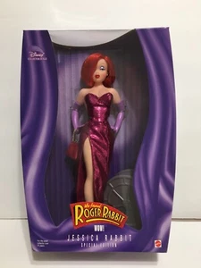 Muñeca Jessica Rabbit Disney 1999 de Who Framed Roger Rabbit #23591 NRFB - Imagen 1 de 12