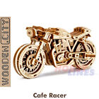 Caf&#233; Racer Wooden City Mechanical Construction Puzzle 3D kit WOODEN CITY WR340