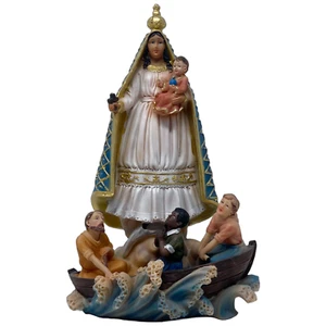 Nuestra Señora de la Caridad del Cobre 12" Religious Figure Our Lady of El Cobre - Imagen 1 de 2