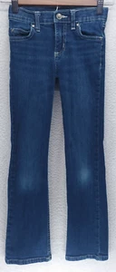 Wrangler Girls 8 Slim Bootcut Jeans Blue Stretch Denim Cowgirl Western Style - Picture 1 of 10