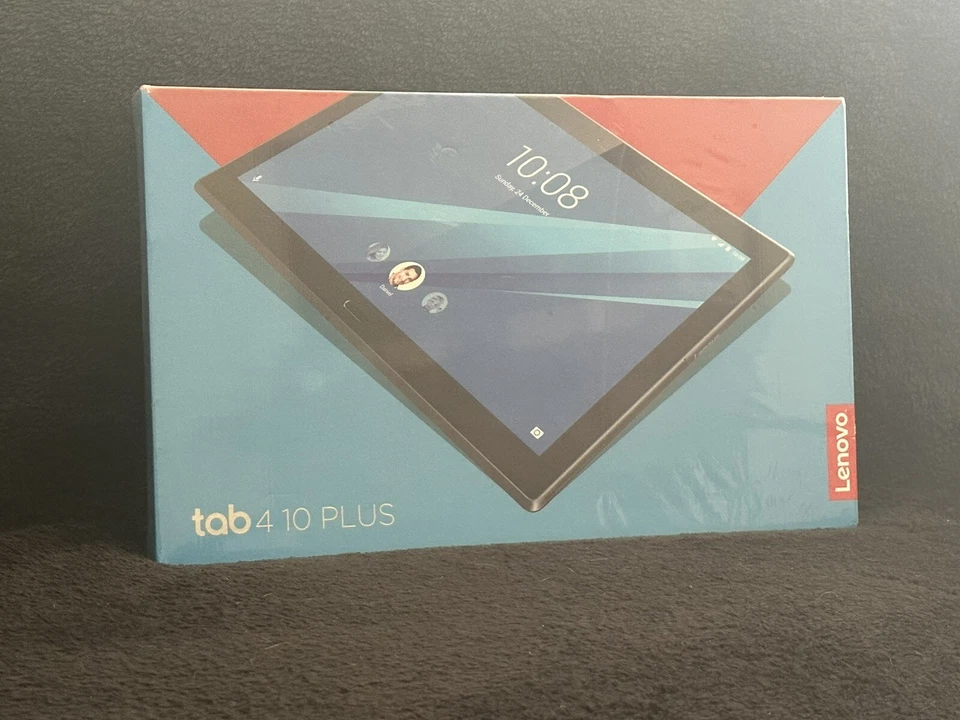Lenovo Tab 4 Plus 16GB, Wi-Fi + 4G (Unlocked), 8in - Slate Black - Image 1 of 3