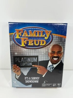 Family Feud Platinum Edition Board Game Steve Harvey 2019 Showdown Sealed New - Image 1 of 4