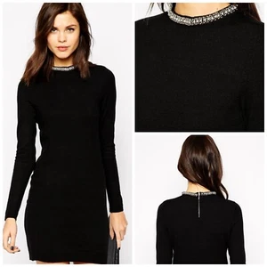 Warehouse - knit beaded neck detail dress - New with tags - Picture 1 of 4