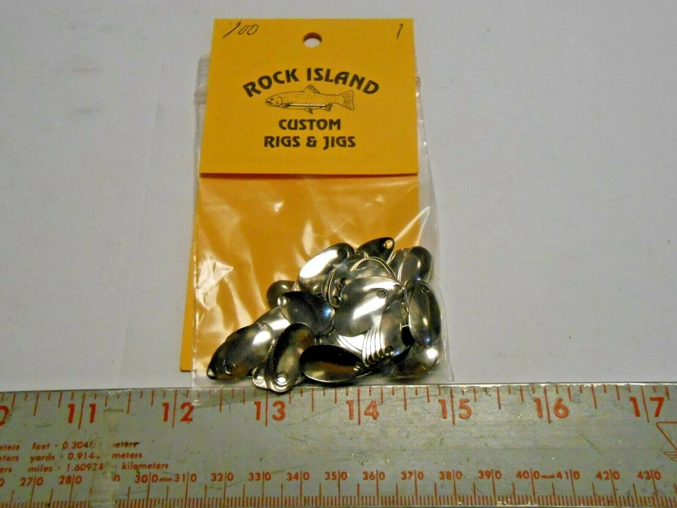 ROCK ISLAND SPORTS INDIANA SPINNER BLADES # 1 100 CT