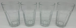 Iced Tea Glasses~Lot of 4~Gibraltar Pannel~5 ½' tall~Clear Glass~Libbey - Picture 1 of 9