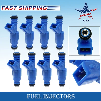 8x Fuel Injectors For 1994-98 Mercury Ford Lincoln Town Car 4.6L 5.0L 0280155710 - Imagem 1 de 4