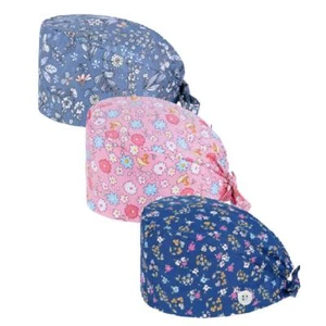 Bouffant Hats for Women 3 Pieces Adjustable Turban Cap Head Scarf Beanie Work... - Picture 1 of 5