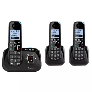 Amplicomms BigTel 1583 combo audífono con botón grande teléfono amplificado para personas mayores - Imagen 1 de 1