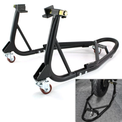 Motorcycle Bike Stand Rear Wheel Lift Adjustable Swingarm Forklift Paddock Stand - image 1 of 4