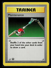 Pokemon Card - 1st Edition Maintenance Base Set (Shadowless) 83/102