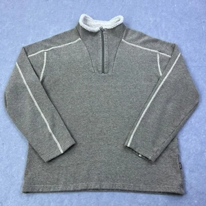 Kuhl Europa 1/4 Zip Sweater Mens 2XL Oatmeal Beige Alfpaca Fleece Pullover 3017 - Imagen 1 de 10