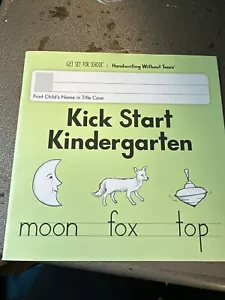 Kick Start Kindergarten Handwriting Without Tears - Picture 1 of 3