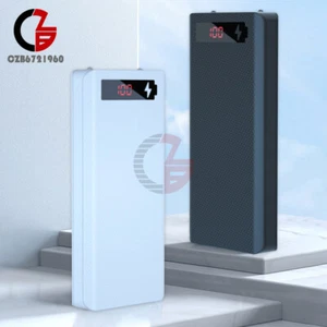 DIY Power Bank Shell Kit Akku Laden Aufbewahrungsbox Micro Typ-C passend für 8x18650 - Bild 1 von 26