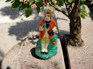 Vintage Colonial Man Ceramic Pepper Shaker Japan - Picture 1 of 6