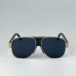 Dior Men Sunglasses Gold Blue Aviator DIORSIGNATURE A3U B0B0 BRAND NEW - Picture 1 of 13
