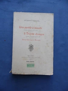 Teatro Giacosa Una Partita A Scacchi Il Trionfo D'amore Intermezzi E Scene 1934 - Picture 1 of 1