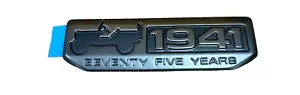JEEP WRANGLER JK 75 YEAR 1941 ANNIVERSARY WILLYS LEFT SIDE EMBLEM BADGE MOPAR - Picture 1 of 2