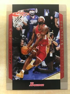 2004-05 Bowman #23 LeBron James Gold Parallel Cavaliers Heat Los Angeles Lakers - Picture 1 of 2