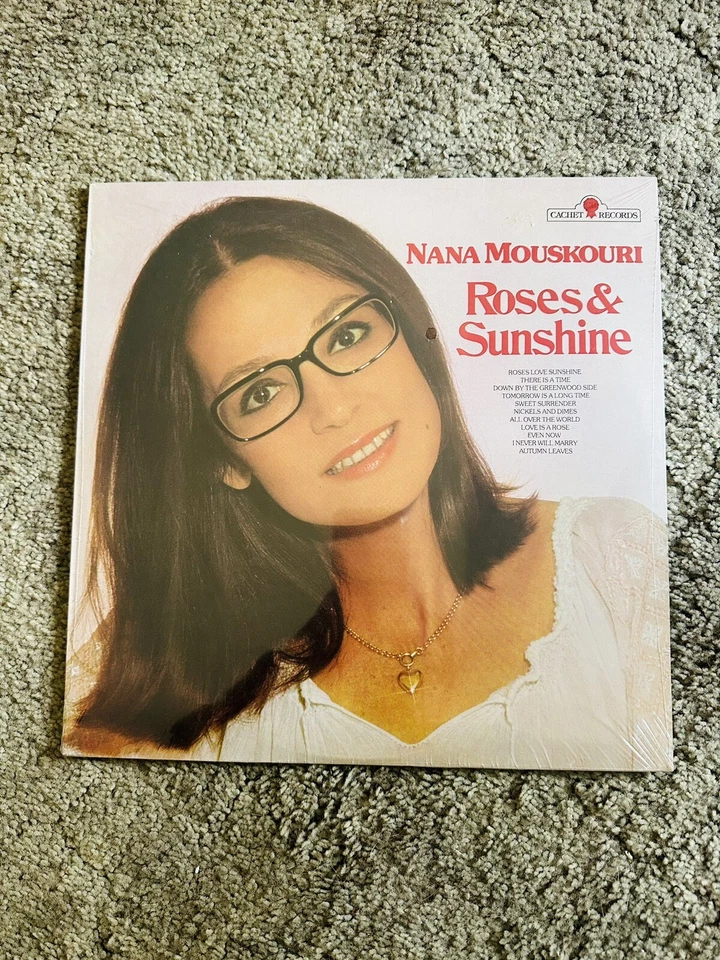 Nana Mouskouri Roses & Sunshine Vinyl - Image 1 of 1