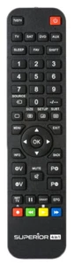 Fernbedienung Remote Control Re-Flix Light für SAT/DTT KOSCOM SDC3550 - Bild 1 von 1