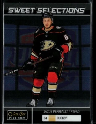 2022-23 O-Pee-Chee Platinum Sweet Selections #SS-3 Jacob Perreault RC - Image 1 of 2