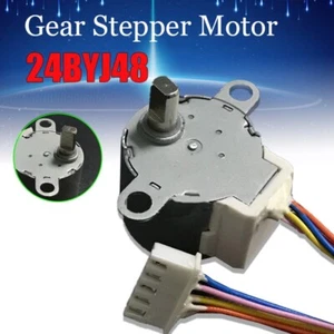 24BYJ48 Gear Stepper Motor DC 12V 4 Phase 5 wire Mini Geared Reduction Motor DIY - Picture 1 of 6