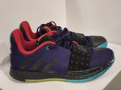 Adidas James Harden Vol. 3 Drew League Purple Men Size 9.5 Lucky Basketball Shoe - Image 1 of 4