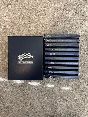 US Commemorative Quarters Set 1999-2008, 50 Fifty State Coins - Image 1 of 4