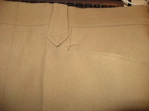 Circle S,Camel Tan ,Dress Pants,Western cut,10"Leg,Flat Front,Belt Loops,42"x32" - Picture 1 of 13