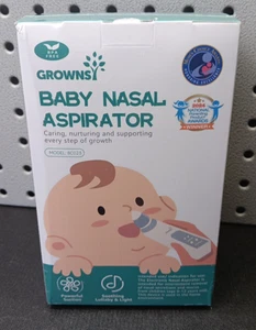 GROWNSY Aspirador Nasal para Bebé, Aspirador Nariz Eléctrico para Niño Pequeño (bn) - Imagen 1 de 9