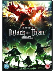 Attack on Titan Season 2 Complete DVD-BOX (12 episodes, 300 minutes) Shingeki no - Picture 1 of 3