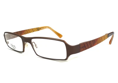 Monturas de gafas Jean Lafont ACHILLE 576 marrón mate a rayas 54-18-140 Foto 1 de 4