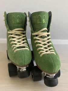 Chuffed Wanderer Skates Olive Green size US 5. - Picture 1 of 6
