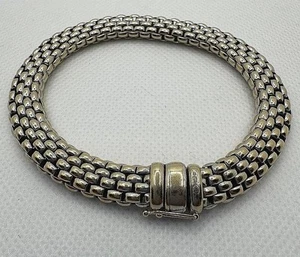 Bracciale Fope® Oro Bianco 18kt - 28,3 Gr Leggi Descrizione - Imagen 1 de 9