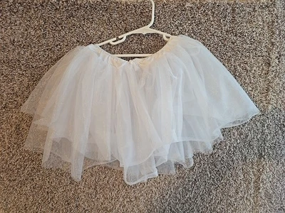 Falda tutú blanca brillante para mujer niña talla única para la mayoría de Amscan Foto 1 de 3