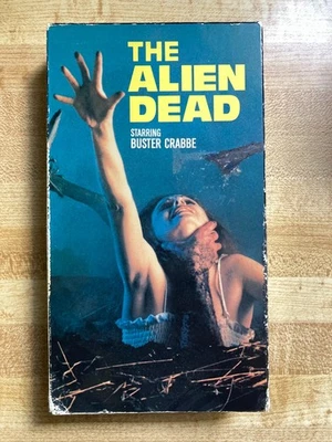 ALIEN DEAD 1989 STAR CLASSICS SLIPSLEEVE VHS (RARE! USES EVIL DEAD POSTER ART) - Image 1 of 4