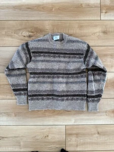 Tumi Alpaca Wool Blend Brown Made In Peru Boy’s Sweater Size Large / Medium - Picture 1 of 13