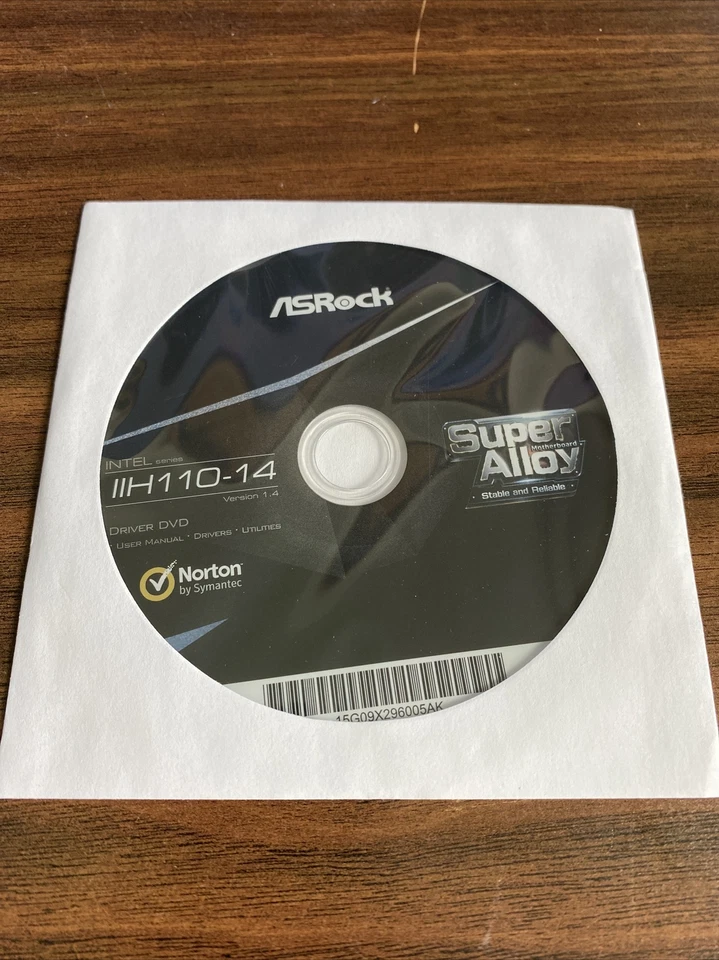 ASRock H110-14 Driver DVD - Image 1 of 1