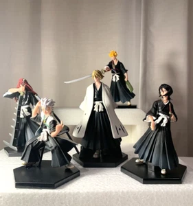 BLEACH Original 2005 BANDAI RARE Toy Figure Rukia Kuchiki Ichigo Kurosaki & set - Picture 1 of 24