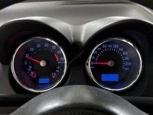 Pour VW Lupo 1998-2005 Anneaux de tableau de bord en aluminium poli 2 pièces - Imagen 1 de 7