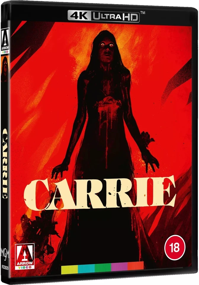 Carrie [4K UHD Blu-ray] 1976 Arrow Video UK Horror Stephen King, Brian De Palma - Image 1 of 2