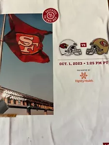 2023 SAN FRANCISCO 49er's GAME DAY PROGRAM VS ARIZONA CARDINALS SUPER BOWL 49ers - Picture 1 of 1