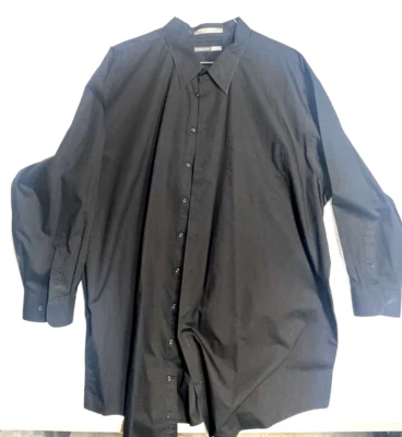 Camisa de vestir Comfort Zone para hombre manga larga abotonada algodón mezcla poliéster Foto 1 de 2