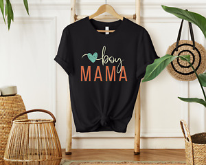 $ Boy Mama, New Mom Gift, Baby Shower Gift , Boy Mother  Tee/ Tshirt