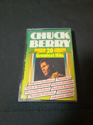 Chuck Berry 20 Greatest Hits Cassette Tape Holland Made Johnny B Goode Rock - Image 1 of 4