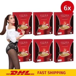 6x Instant Coffee Ben Pornchita 24 in 1 Healthy Mixed Coffee Weight Control - Picture 1 of 10