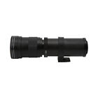 420‑800mm F8.3‑16 Manual Telephoto Camera Zoom Lens With Adapter Ring For AF EOB